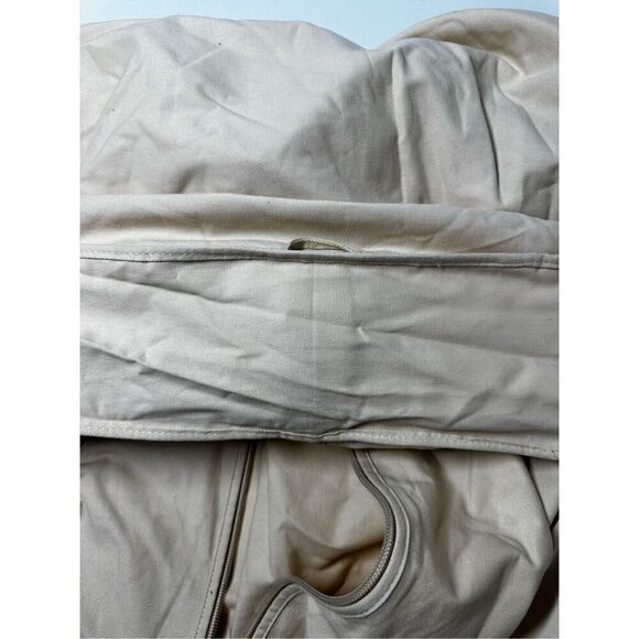 Authentic Louis Vuitton Cotton Long Tan Garment Bag 47”x23” - Picture 10 of 13